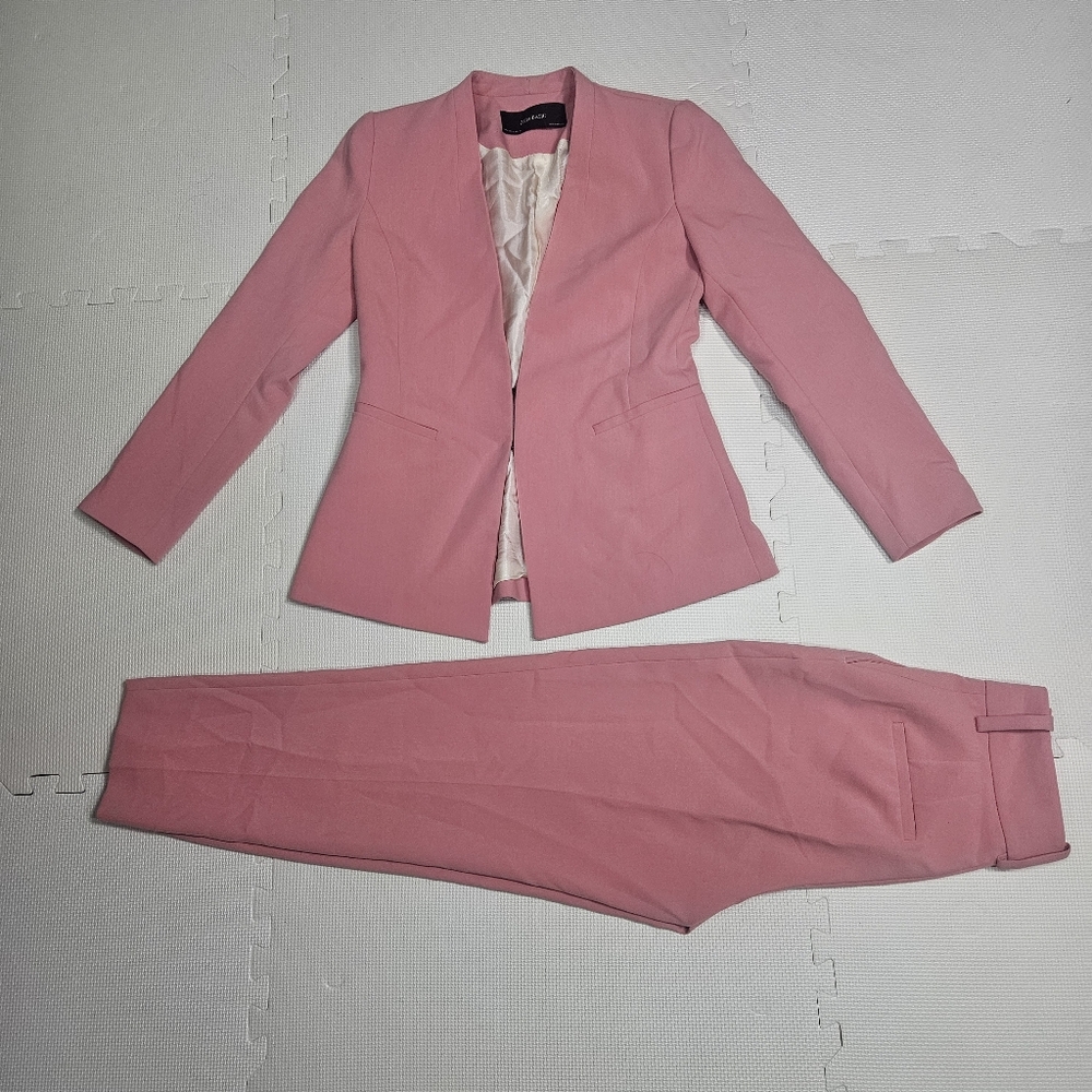Pink Blazer and Pants Set
